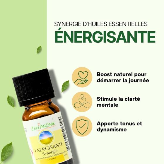 Ätherische Ölmischung Energie – Zen'Arôme – 10 ml