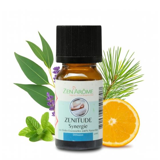 Synergie d’Huiles Essentielles Zenitude – Détente & Sérénité – Zen'Arôme – 10 ml
