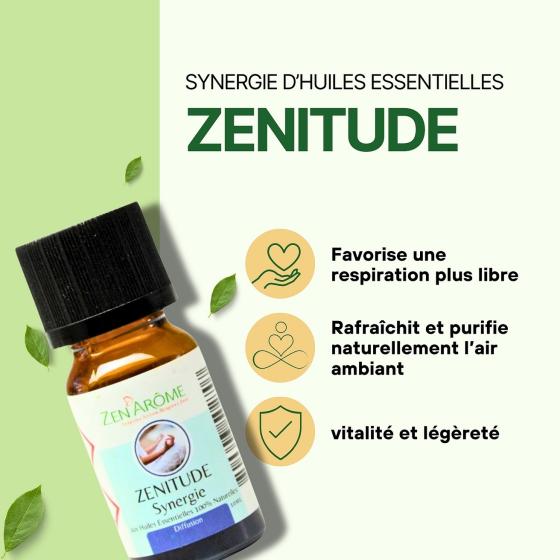 Ätherische Ölmischung Zenitude – Entspannung & Gelassenheit – Zen'Arôme – 10 ml