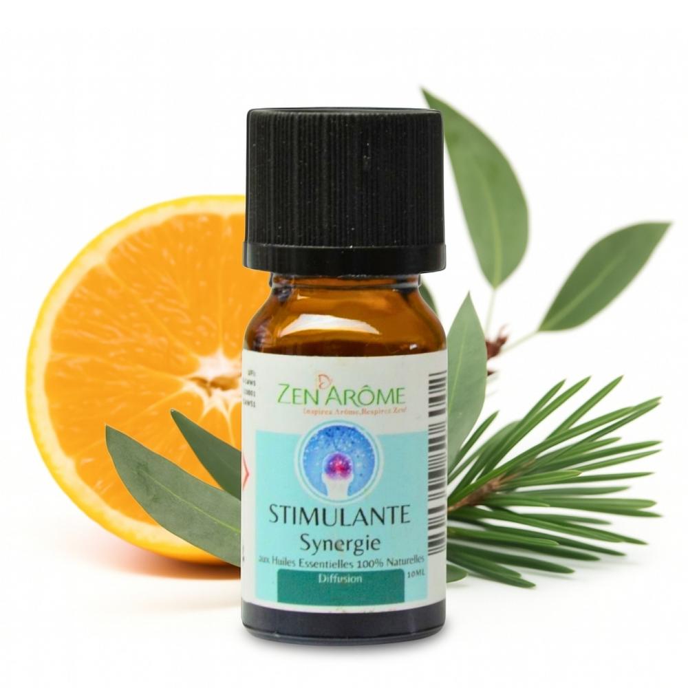 Ätherische Ölmischung Stimulante – Frische & Konzentration – Zen'Arôme – 10 ml