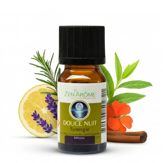 Synergie d’Huiles Essentielles Douce Nuit – Douce & Florale – Zen’Arôme – 10 ml