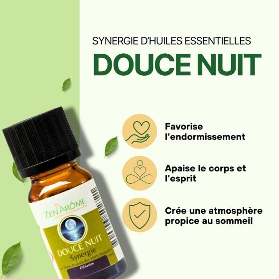 Ätherische Ölmischung Sanfte Nacht – Blumig & Sanft – Zen’Arôme – 10 ml