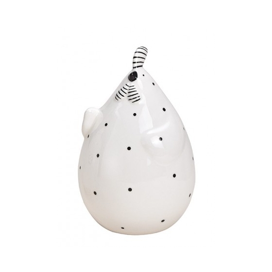 Huhn aus Keramik "Punkt"