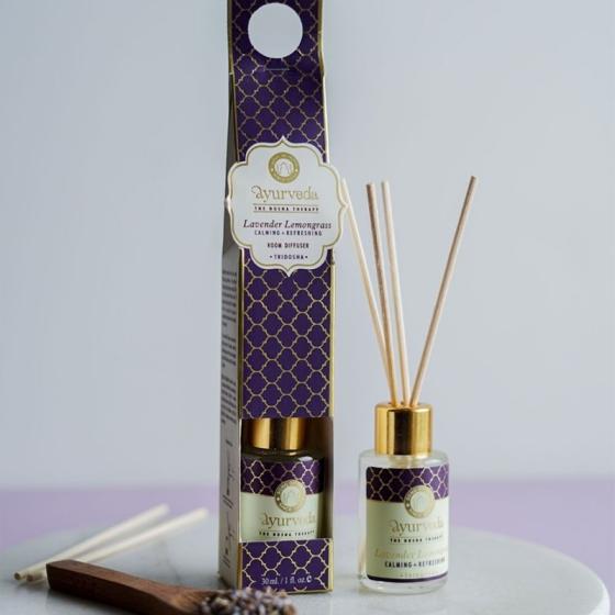 Duftstäbchen Mini Lavendel Zitronengras (Tridosha) 30 ml – Song of India