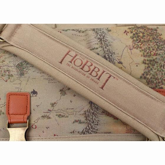 Sac bandoulière carte Le Hobbit - Le Seigneur des Anneaux