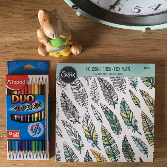 Osterfärbeset "Federn"