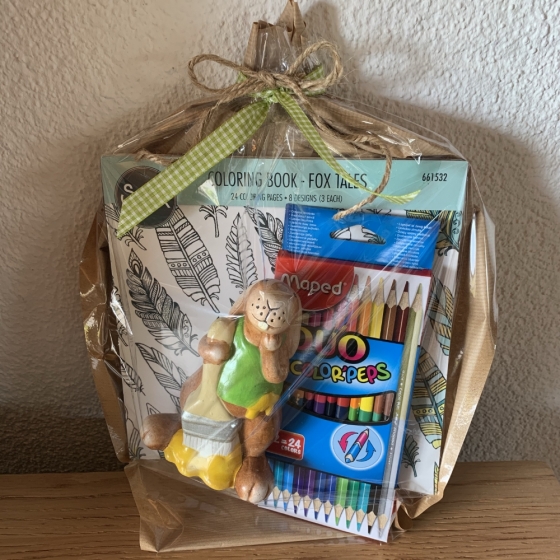 Set de coloriage pour pâques "Plumes"