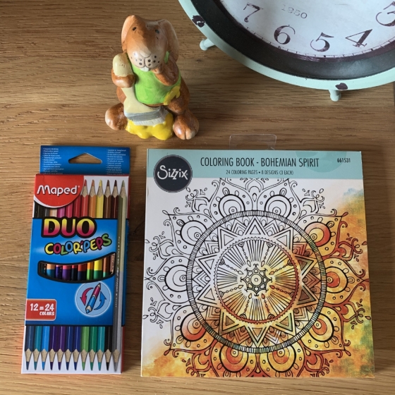 Set de coloriage pour pâques "Mandala"