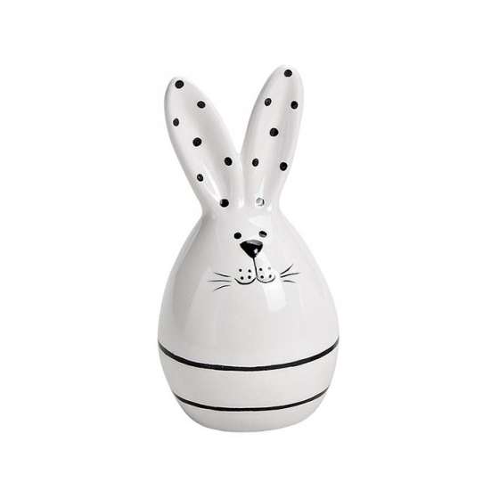 Lapin en céramique design, décoration, pâques, Boutique, Fribourg, Suisse
