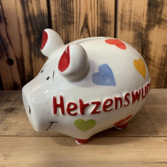 Tirelire cochon KCG "Herzenswunsch"