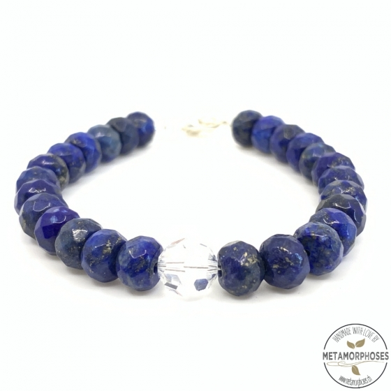 Bracelet Lapis et Swarovski