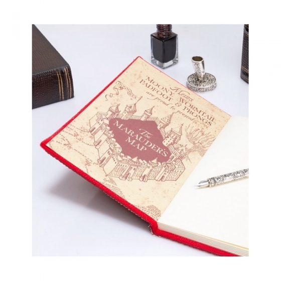 Carnet de notes - carte du maraudeur (strass) - harry potter