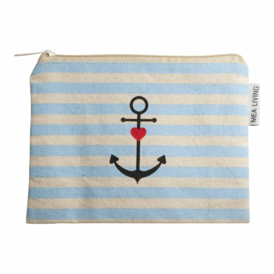 Petite Trousse à cosmétiques bleu