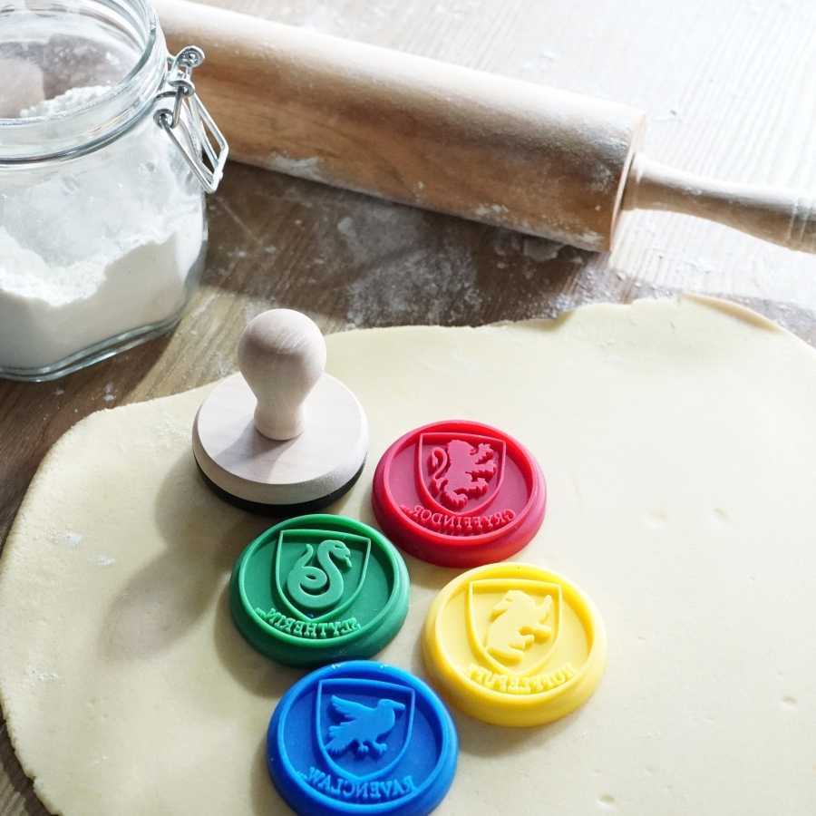 Lot de 5 tampons silicone pour cookies - Harry Potter