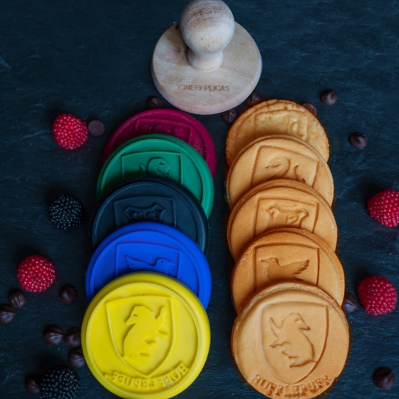 Lot de 5 tampons silicone pour cookies - Harry Potter