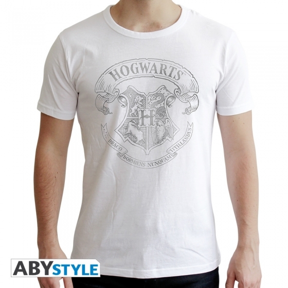 T-Shirt Harry Potter Homme Poudlard Hogwarts