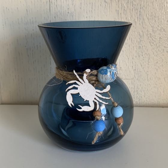 Kerzenglas / Vase "Krabbe"
