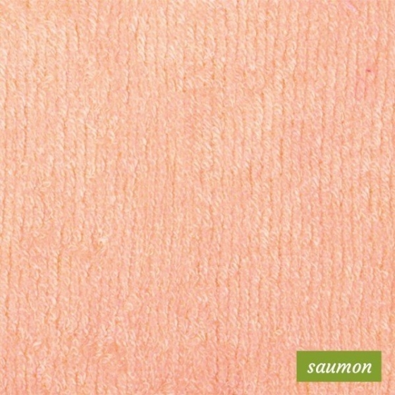 Serviette à cheveux saumon - Les Tendances d'Emma