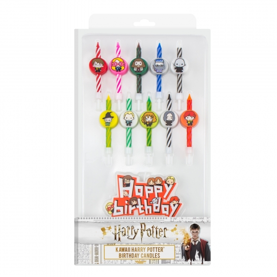 Bougies d’anniversaire Harry Potter (Set of 10 + 1 Happy Birthday) - Personnages