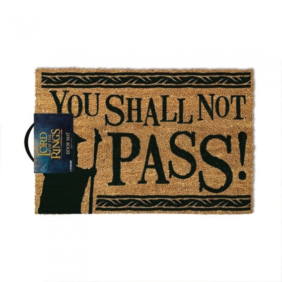 Fußmatte „You shall not pass“ - Herr der Ringe - Lord of the Rings