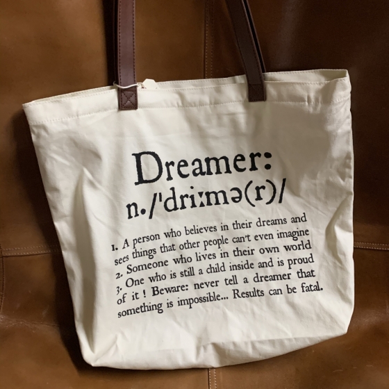 Bags&Co - Shopping Bag -Dreamer, sac, Legami, idées cadeaux, boutique, anniversaire Noël, fribourg